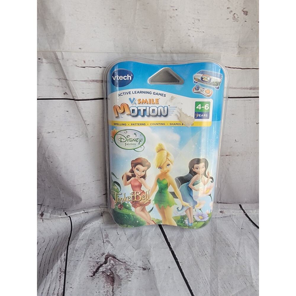 Vtech V smile VMotion Learning System Tinkerbell Disney Fairies Game New